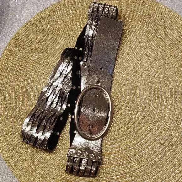 𝅺LEATHER belt size XL NWOT - Picture 2 of 3